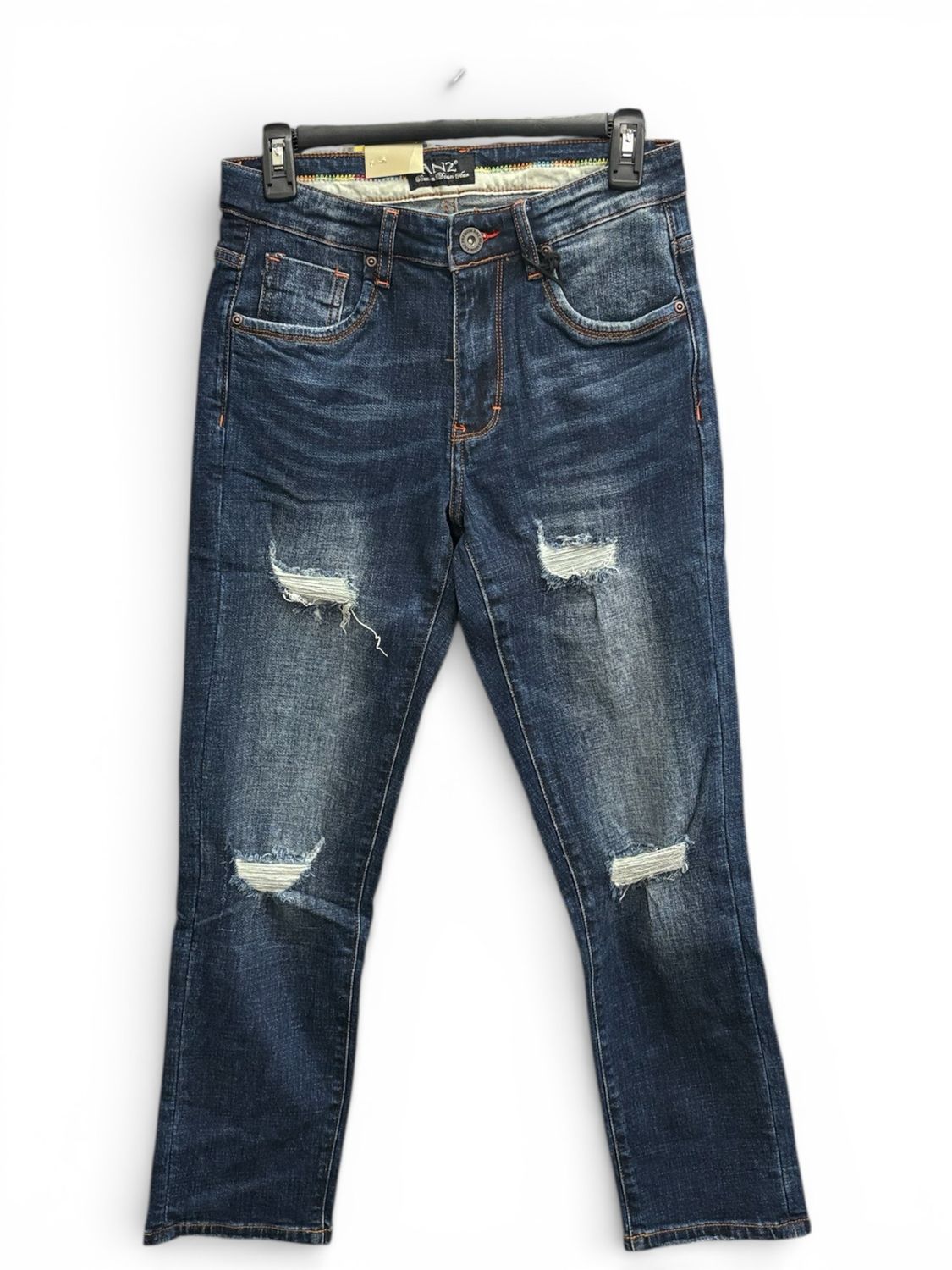 RNZ - Men's Premium Distressed Skinny Denim Jeans - S153H
