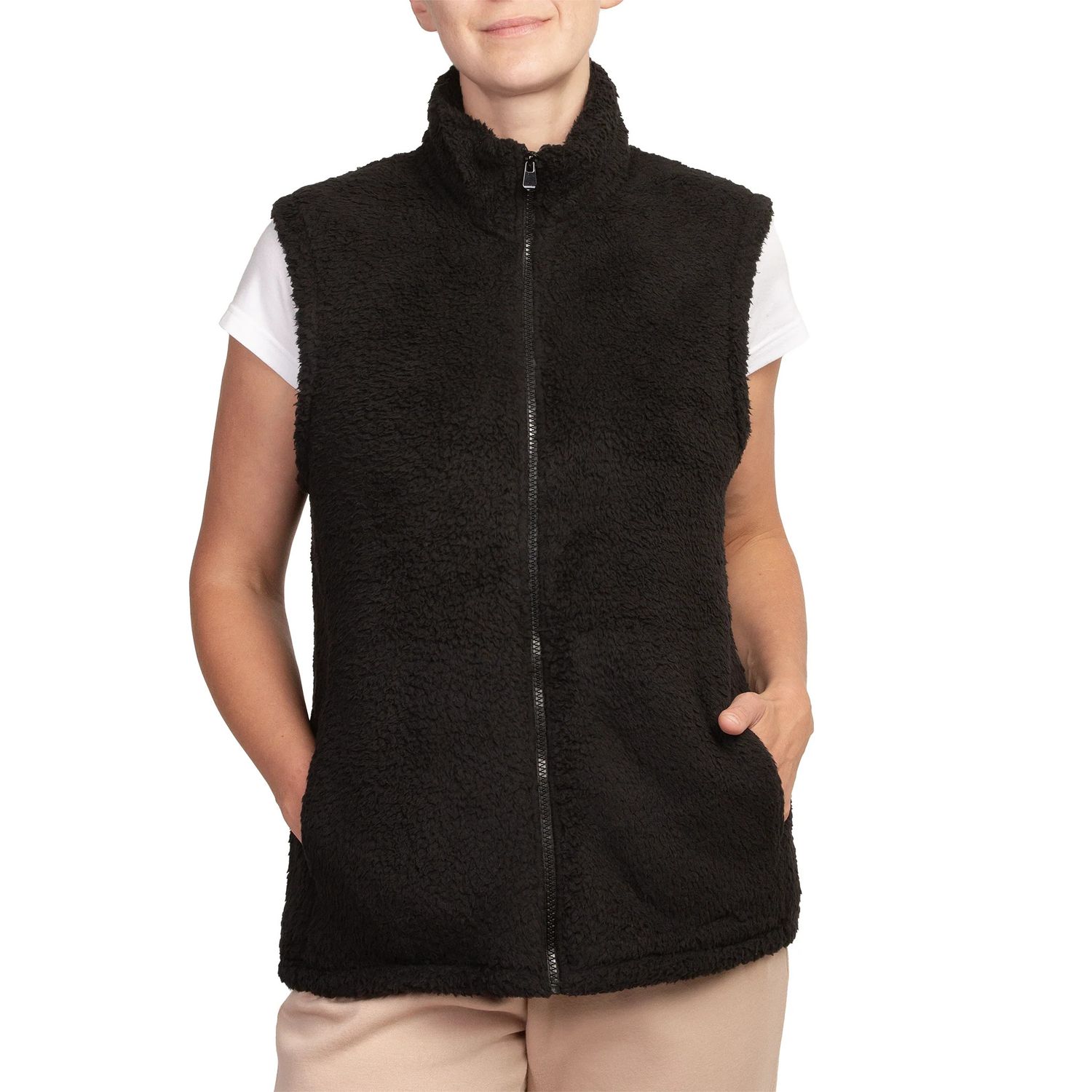 Sofra - Ladies Sherpa Vest - LSV100