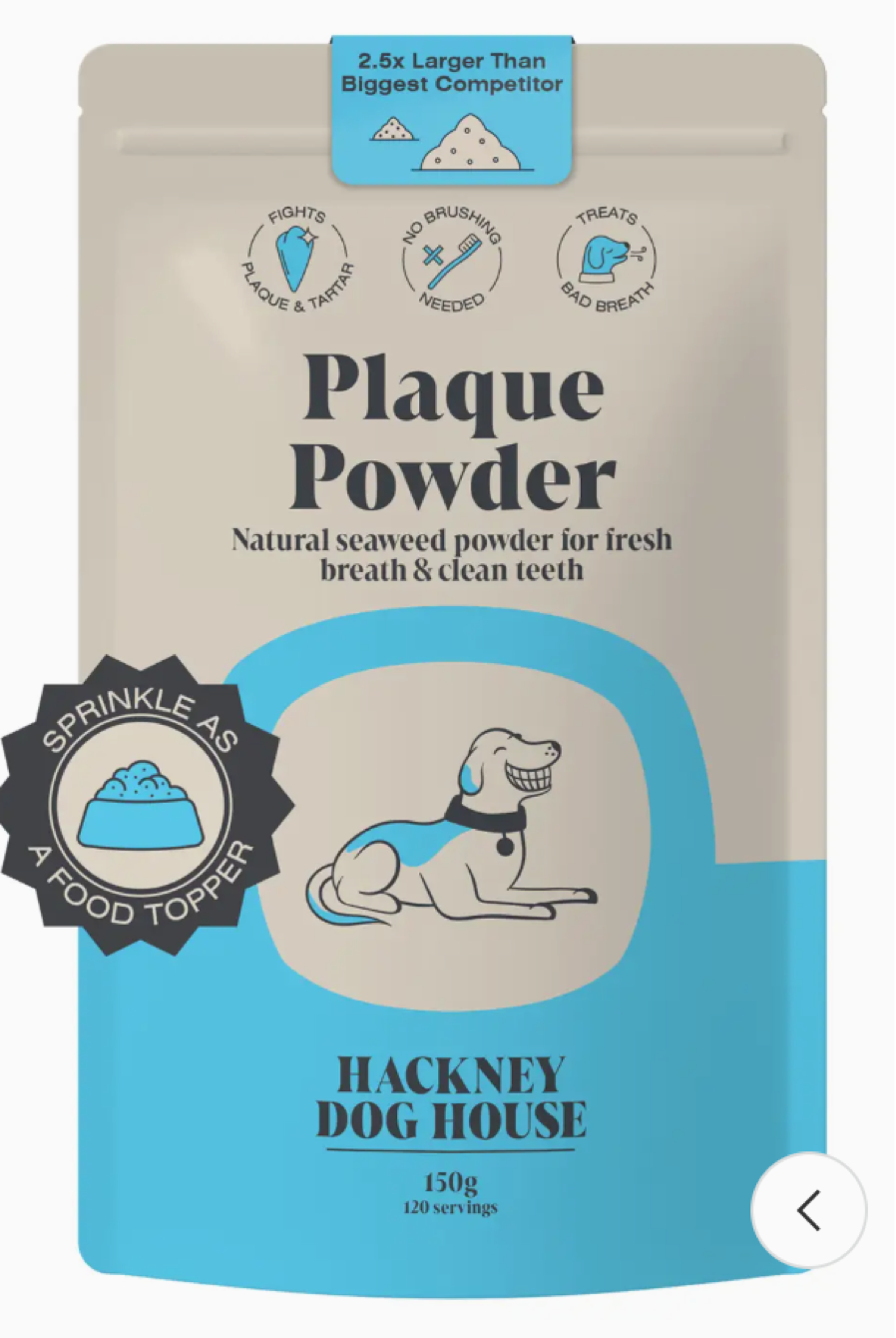 Plaque Seaweed Powder For Dogs by HDH