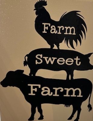 Farm Sweet Farm Wall Art Farm Sweet Farm Wall Art