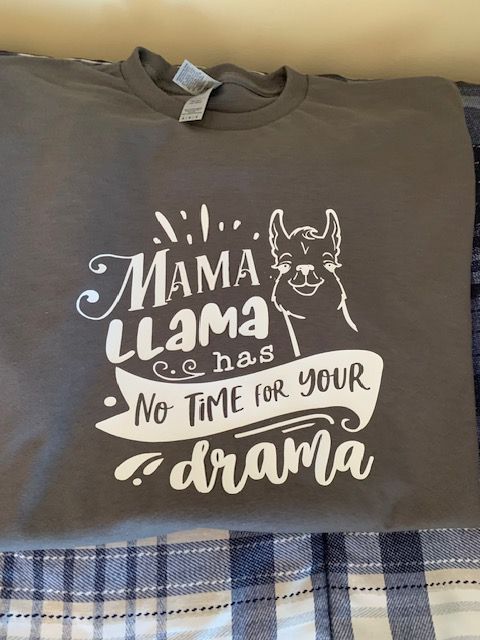 Mama Llama Drama TShirt Mama Llama Drama TShirt