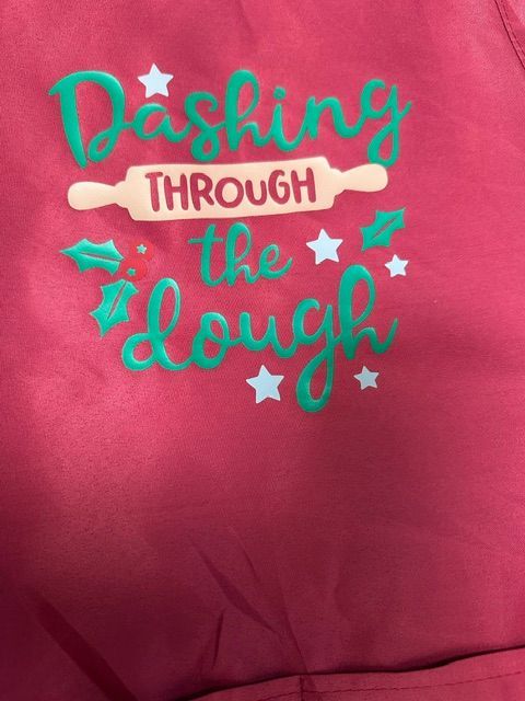 Dashing Through The Dough Apron Dashing Through The Dough Apron