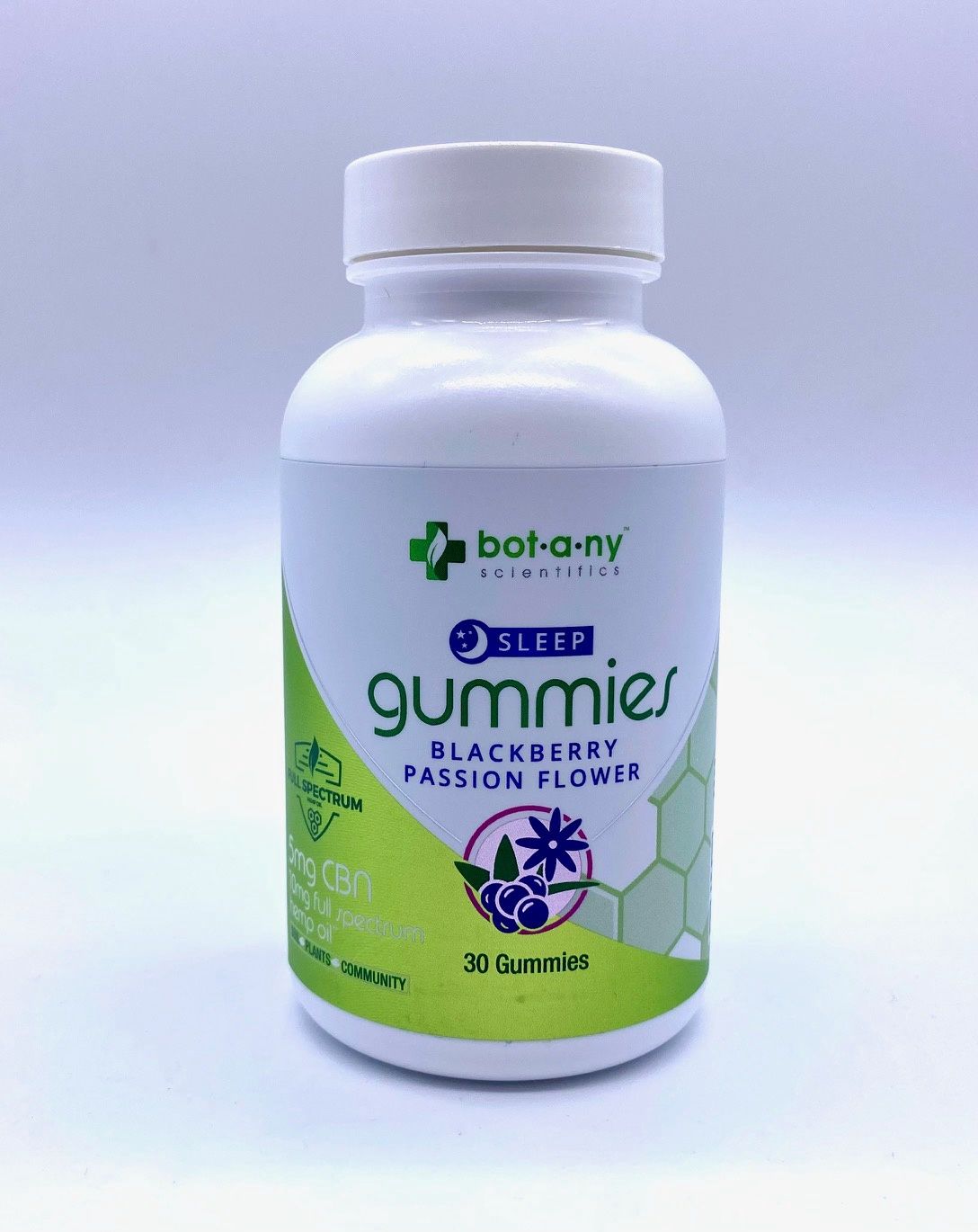 5 mg CBN Blackberry Passion Flower Sleep Gummies