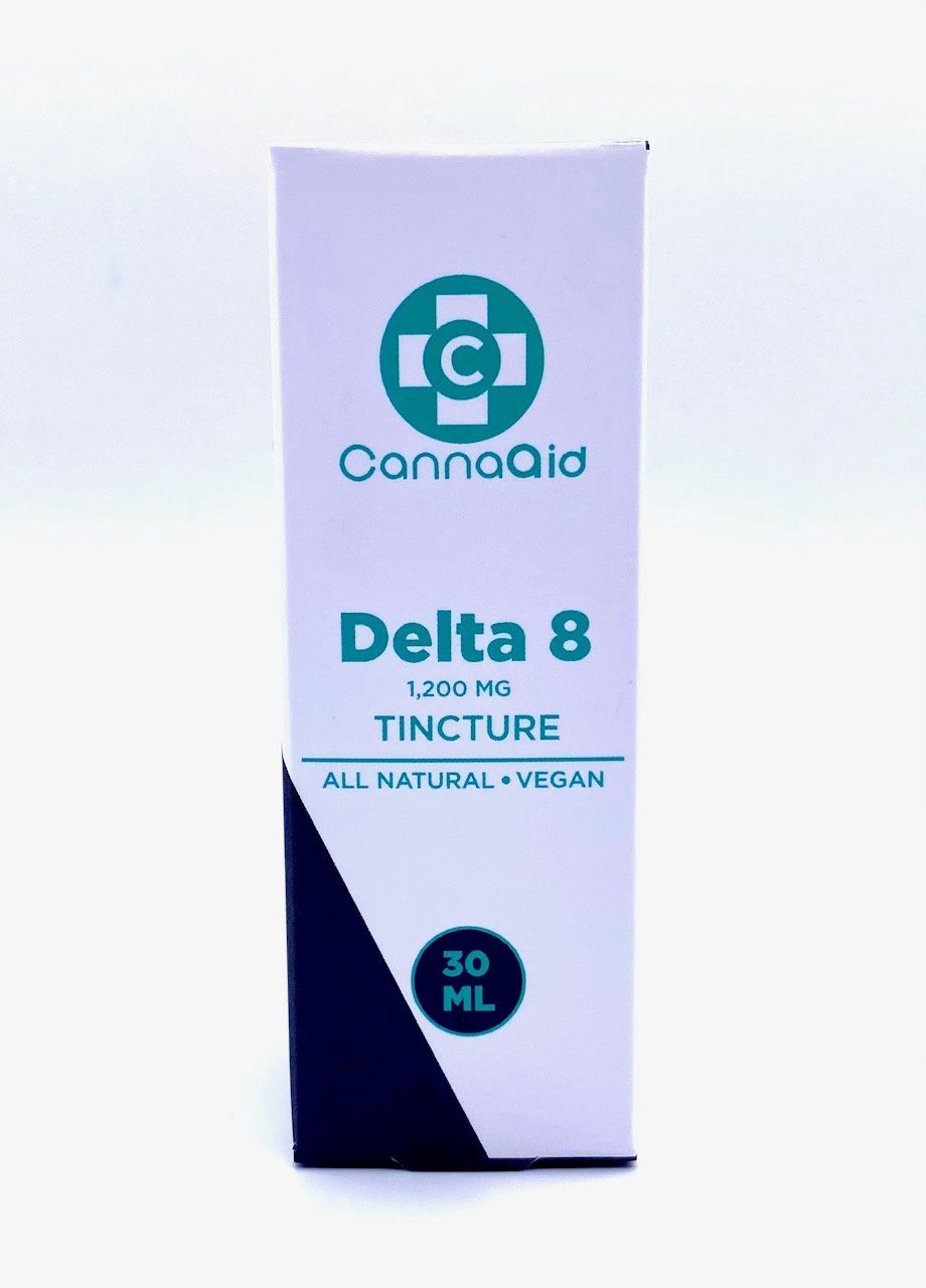 1200 mg Delta 8 Tincture - Natural / CannaAid
