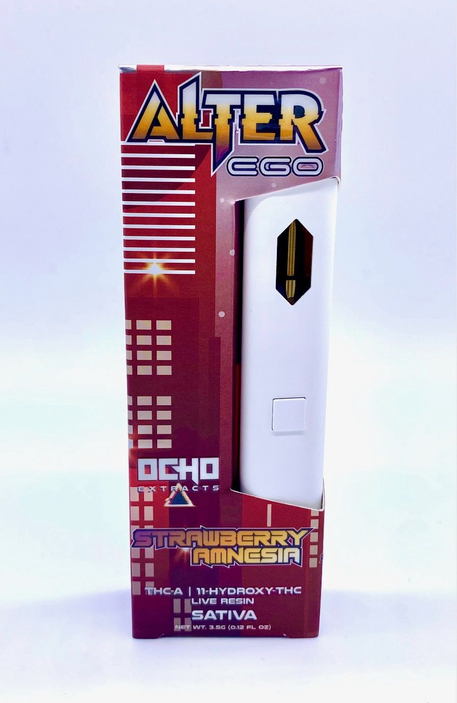 3.5 Gram Disposable Vape- Strawberry Amnesia - Sativa