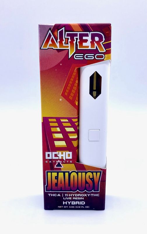 3.5 GRAM DISPOSABLE - JEALOUSY - HYBRID - LIVE RESIN - ALTER EGO