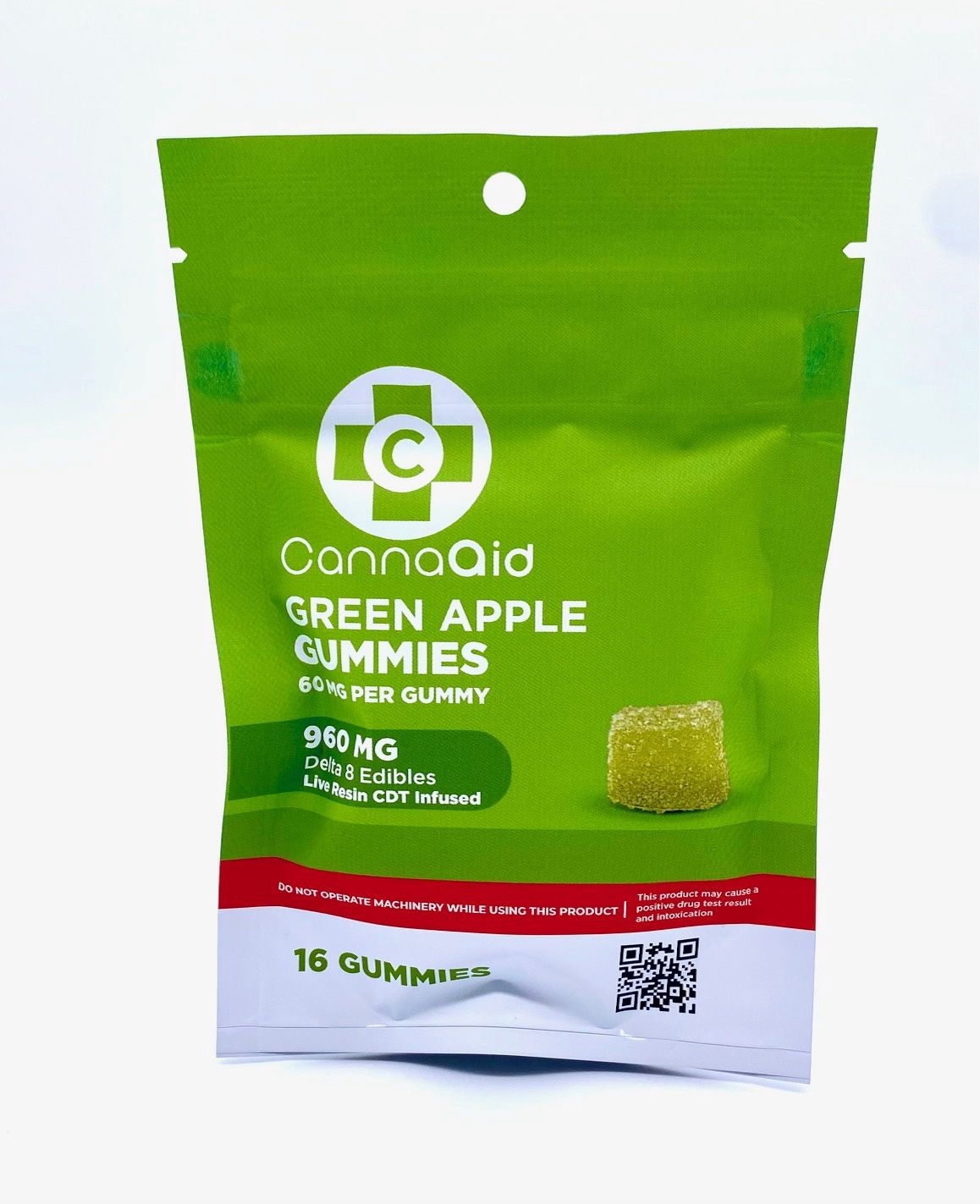 960mg Green Apple Gummies