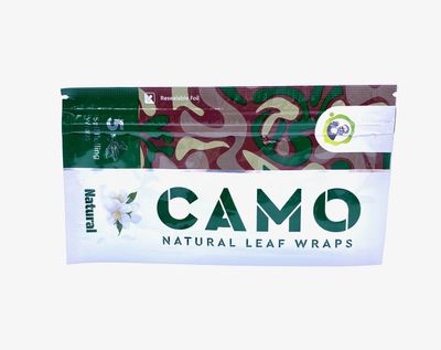 Camo Natural Leaf Wraps - Natural