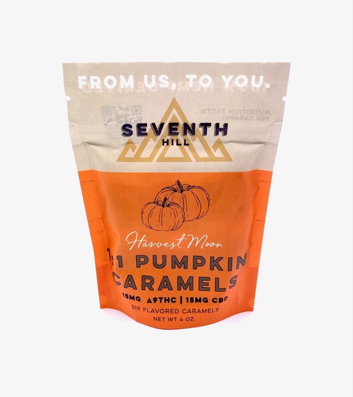 1:1 Harvest Moon Pumpkin Caramels (Bag)