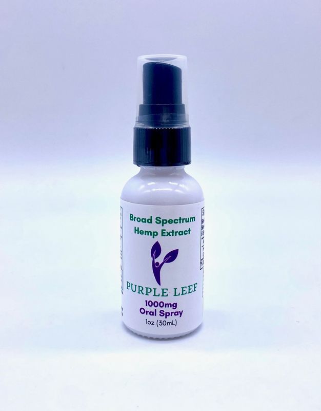 1000mg | Broad Spectrum Hemp Oral Spray