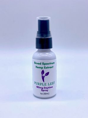 180mg | Broad Spectrum CBD Oral Spray - Day Time