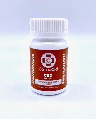 200mg | CBD Hangover Relief Vegan Soft Gels