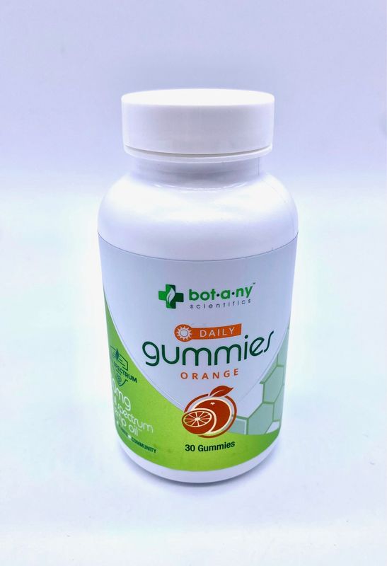 10 mg CBD Daily Orange Gummies