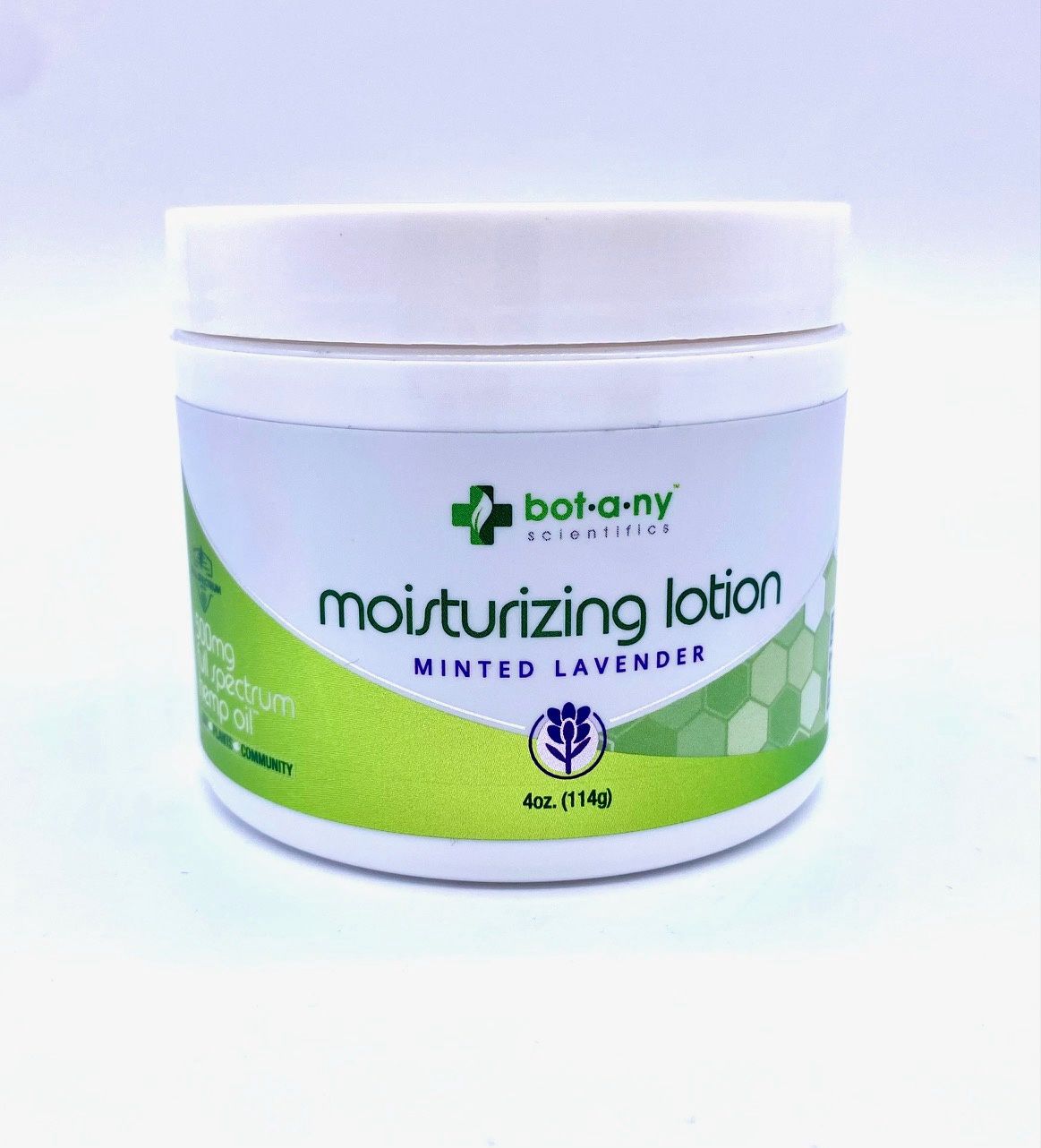 500 mg CBD Moisturizing Lotion - Minted Lavender