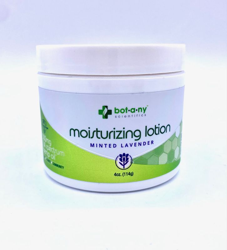 500 mg CBD Moisturizing Lotion - Minted Lavender