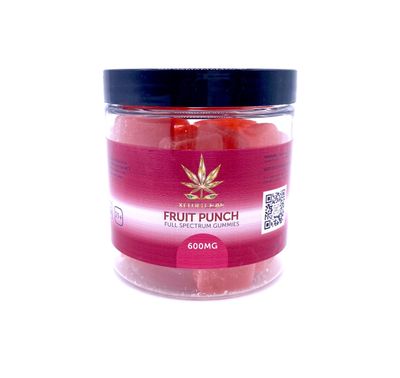 600mg CBD Gummies | Fruit Punch