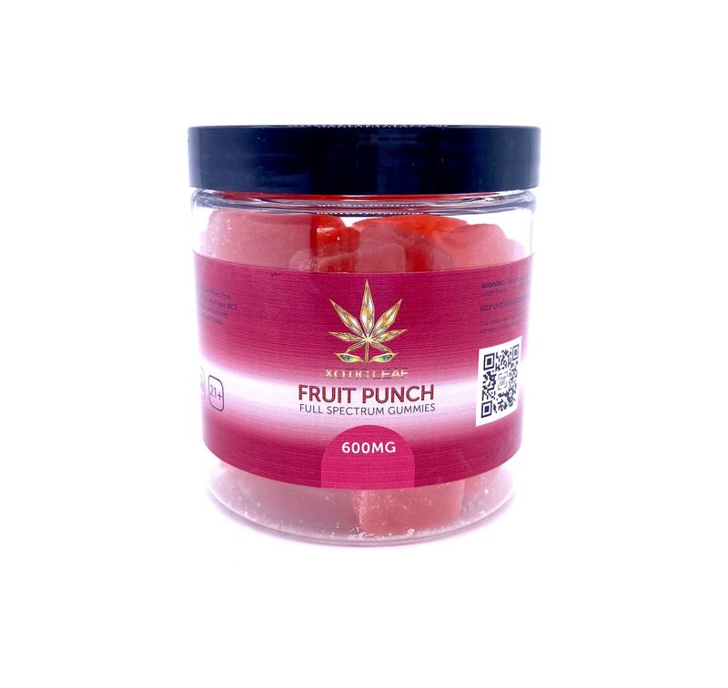 600mg CBD Gummies | Fruit Punch