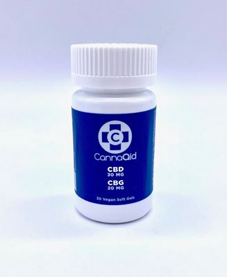 20mg CBG/30mg CBD Soft Gel | 30ct