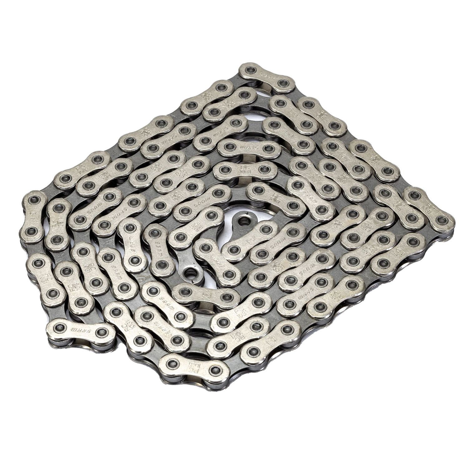 Sram PC1031 10spd Chain Silver/Grey 114 Link With Powerlock: GREY 10 speed