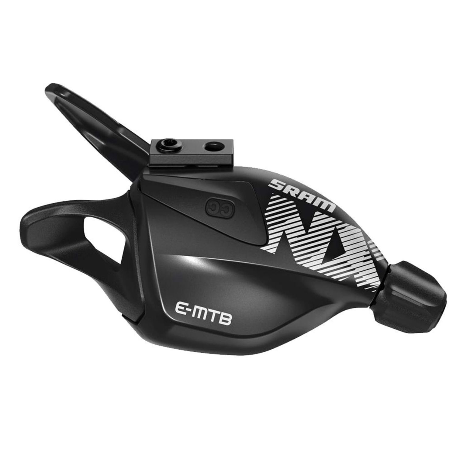 Sram Shifter Nx Eagle Single Click Trigger Rear W Discrete Clamp, Colour: Black