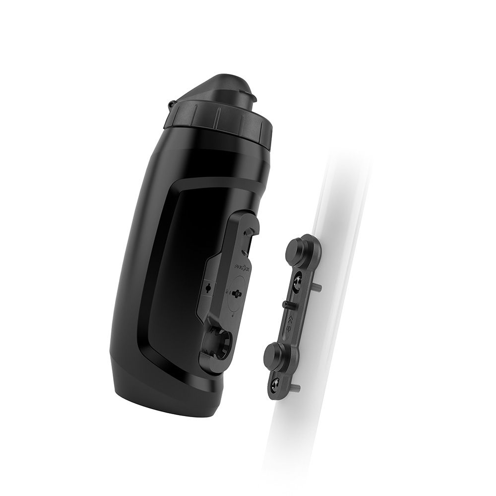 TWIST Bottle 590 + Bike Base Solid Black 590ml