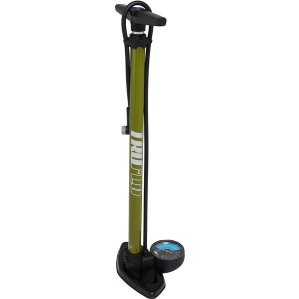 Truflo Supertrax Floor Pump  - Olive Green