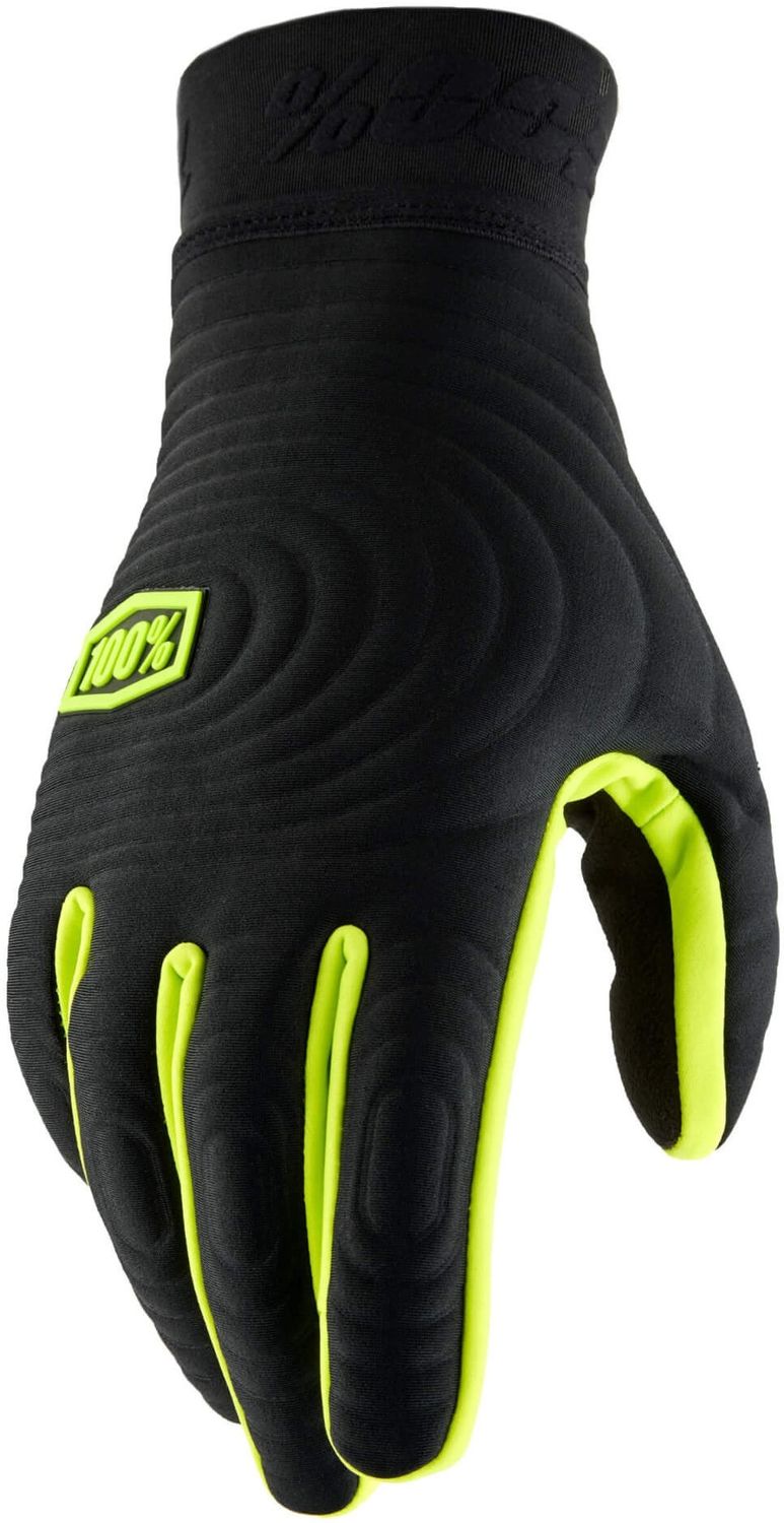 Brisker Xtreme Gloves - Black/Fluo Yellow