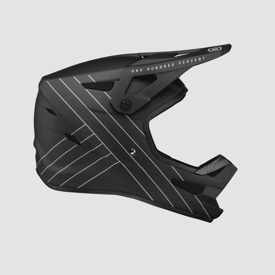 100% Status Helmet, Colour: Essential Black, Size: Large