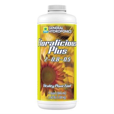 1 QT. GENERAL HYDROPONICS FLORALICIOUS PLUS