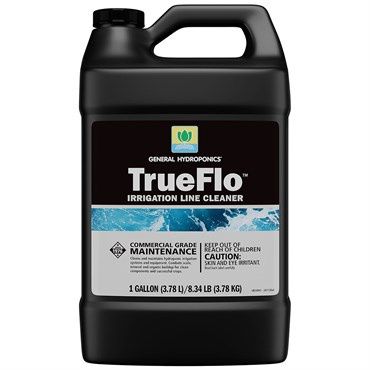 1 GAL GENERAL HYDROPONICS TRUEFLO IRRIGATION LINE CLEANER