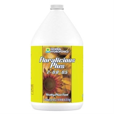1 GAL. GENERAL HYDROPONICS FLORALICIOUS PLUS