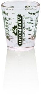 HYDROFARM MINI MEASURE SHOT GLASS