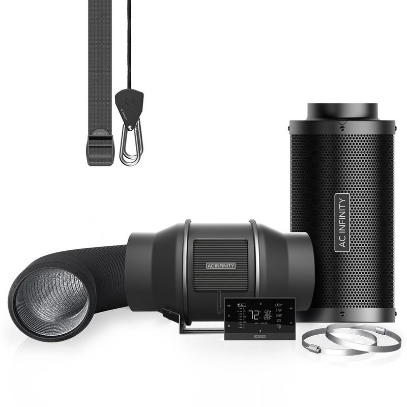 6" AC INFINITY AIR FILTRATION KIT PRO Ai CONTROLLER