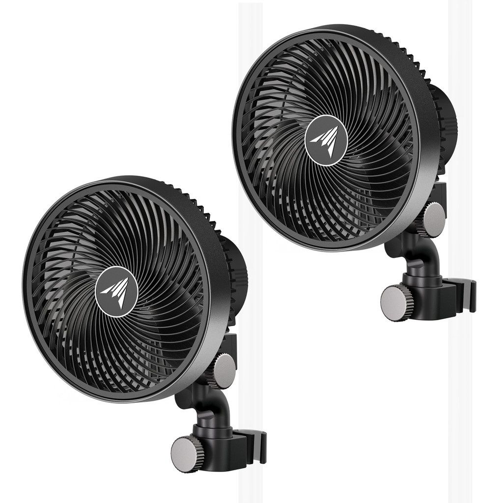 2 PACK 6" AC INFINTY CLIP FAN