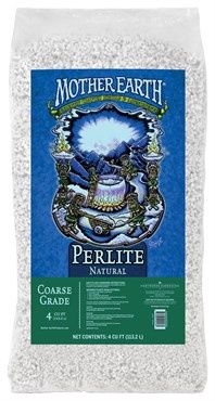 4 CU. FT. MOTHER EARTH COARSE GRADE PERLITE 1/8" - 1/4"