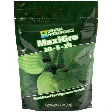 2.2 LBS GENERAL HYDROPONICS MAXIGRO 10-5-14