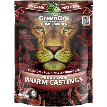 GreenGro Premium Worm Castings - 4lb