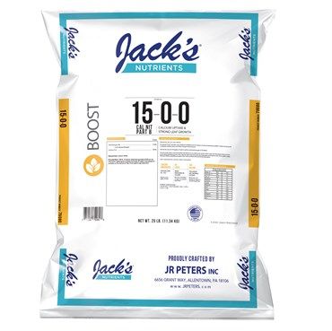 Jack's® Nutrients 15-0-0 Calcium Nitrate Part B Fertilizer - 25lb