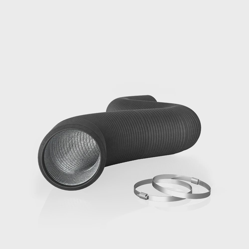 AC INFINITY 6" FLEXIBLE DUCTING, DURABLE FOUR LAYER ALUMINUM 8 FT LONG