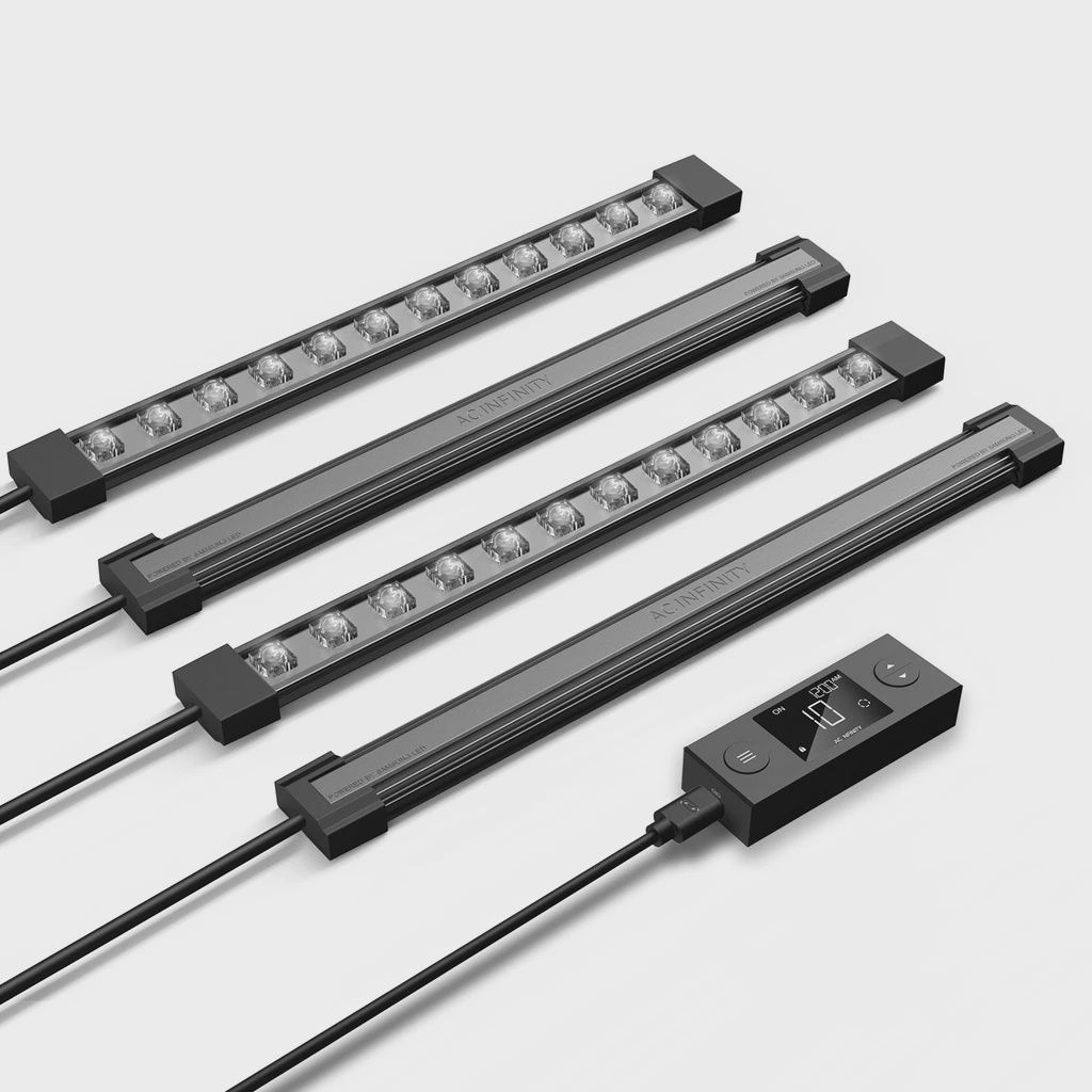 IONBEAM S11, Supplemental Grow Light Bars 11", Full Spectrum LED