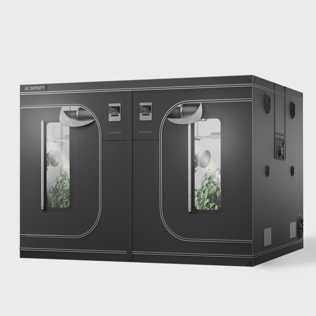 AC INFINITY CLOUDLAB 899, ADVANCE GROW TENT 8X8, THICKEST POLES AND CANVAS 96"X96"X80"