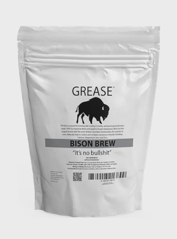 4 LB GREASE BISON BREW COMPOST / TEA