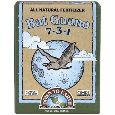 Down to Earth™ Bat Guano 7-3-1 - 2lb - OMRI Listed®