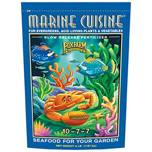 4 LB FOX FARM MARINE CUISINE DRY FERTILIZER