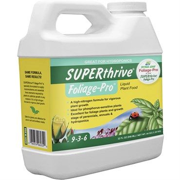 1 QT SUPERTHRIVE FOLIAGE-PRO LIQUID PLANT FOOD 9-3-6