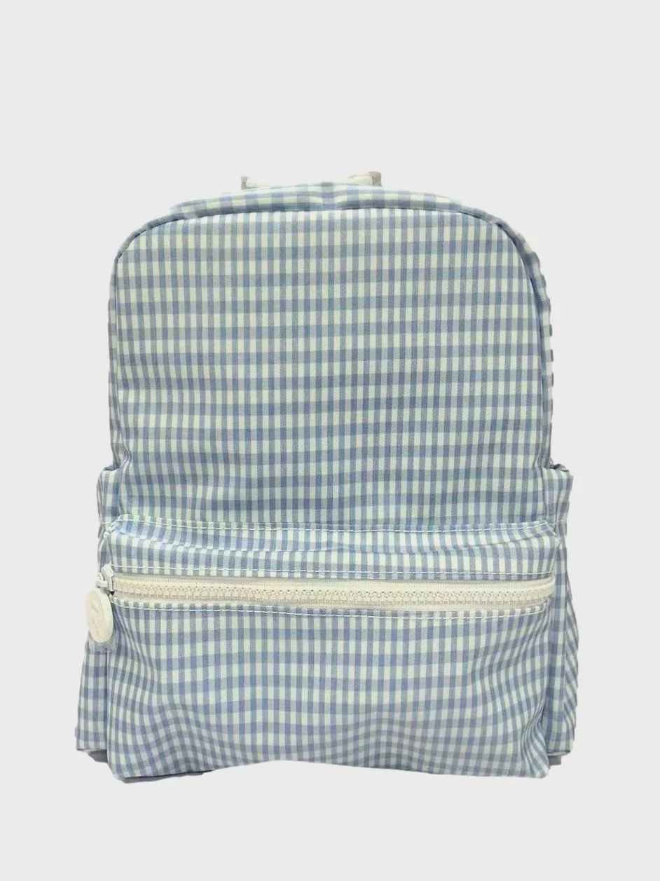 Mini Backer, Color: Blue Gingham