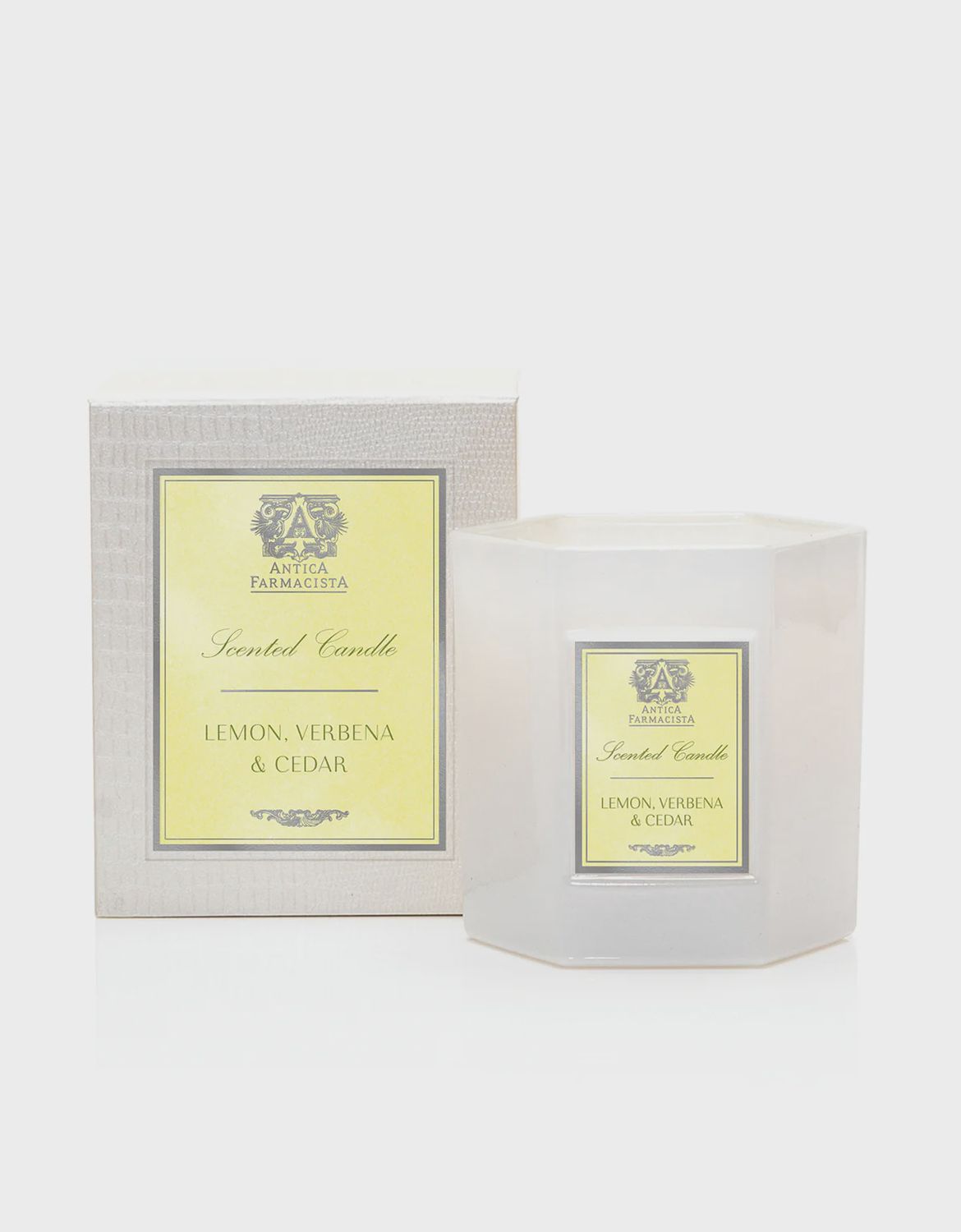 Lemon, Verbana, &amp; Cedar Candle