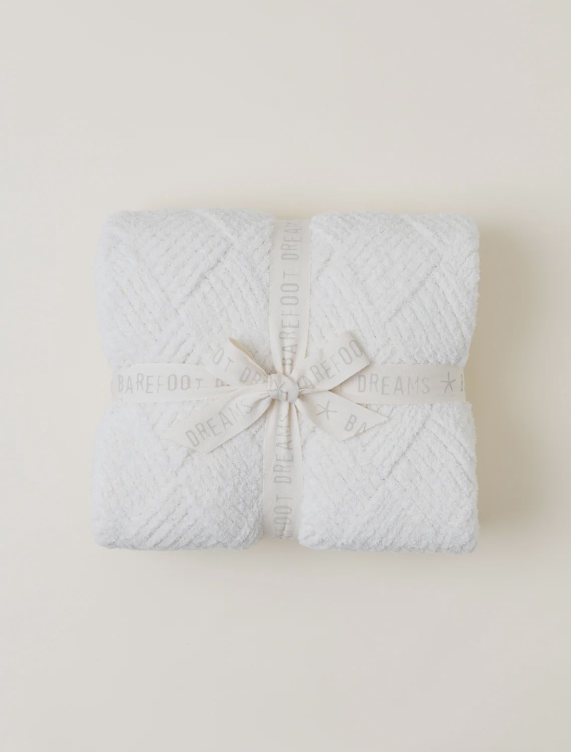 CC Diamond Weave Blanket, Color: Cream