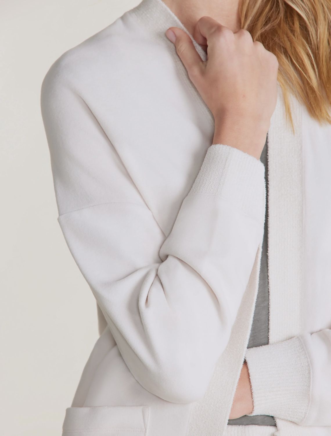 Brushed Fleece Sweater