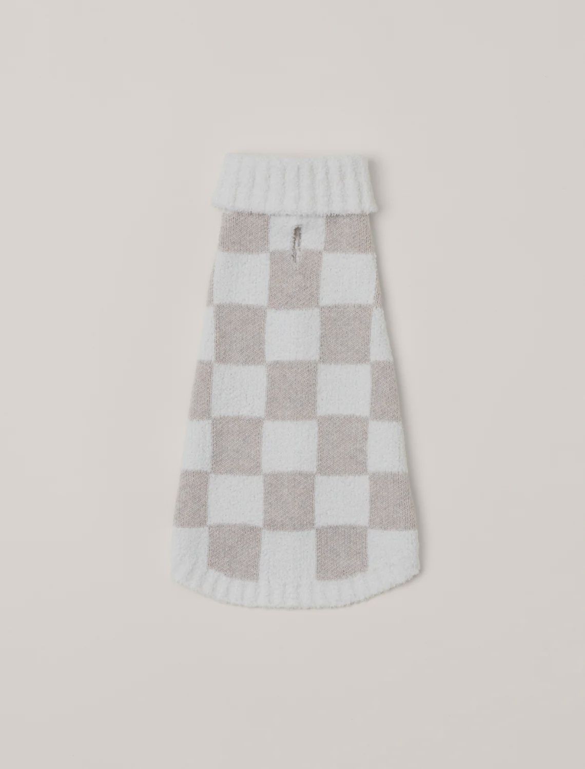 Cozychic Cotton Checkered Pet Sweater